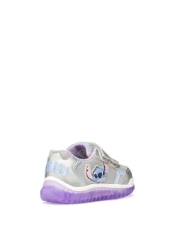 SNEAKERS BAMBINA - GEOX ARGENTO-LILLA - B6561C 0AJAS