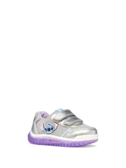 SNEAKERS BAMBINA - GEOX ARGENTO-LILLA - B6561C 0AJAS