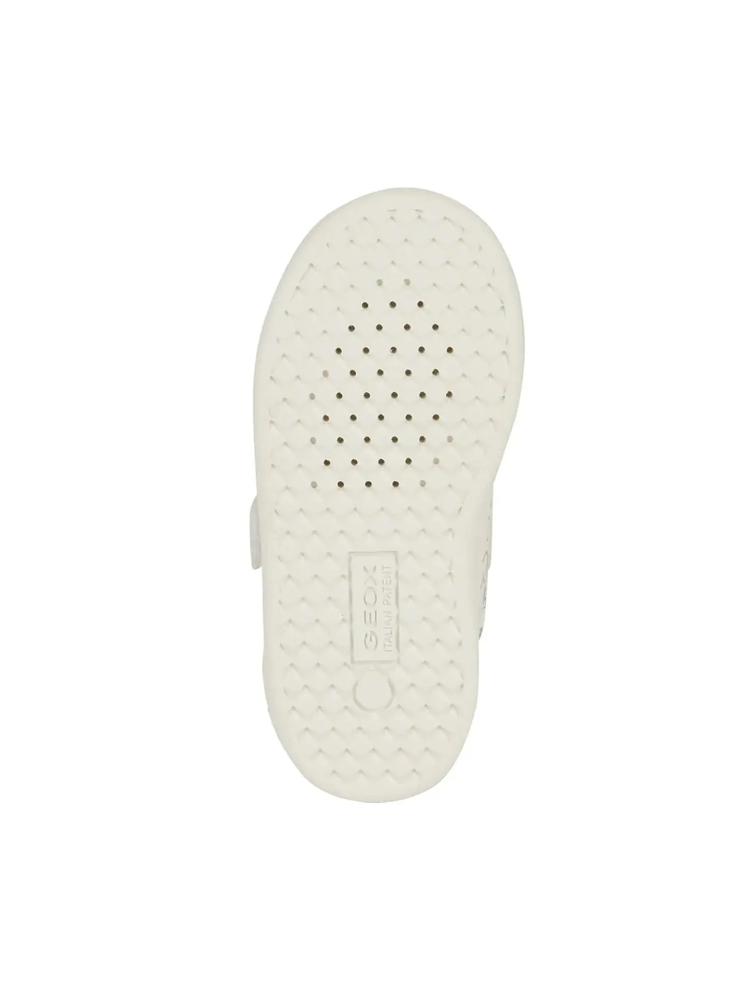 SNEAKERS BAMBINA - GEOX BIANCO-ARGENTO - B455MA 0BCKC