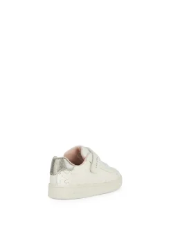SNEAKERS BAMBINA - GEOX BIANCO-ARGENTO - B455MA 0BCKC