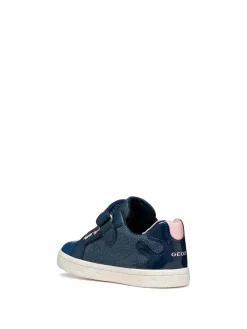 SNEAKERS BAMBINA - GEOX BLU-ROSA - B651MB 00954