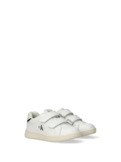SNEAKERS BAMBINO - CALVIN KLEIN BIANCO-NERO - V1X9-83440-1355