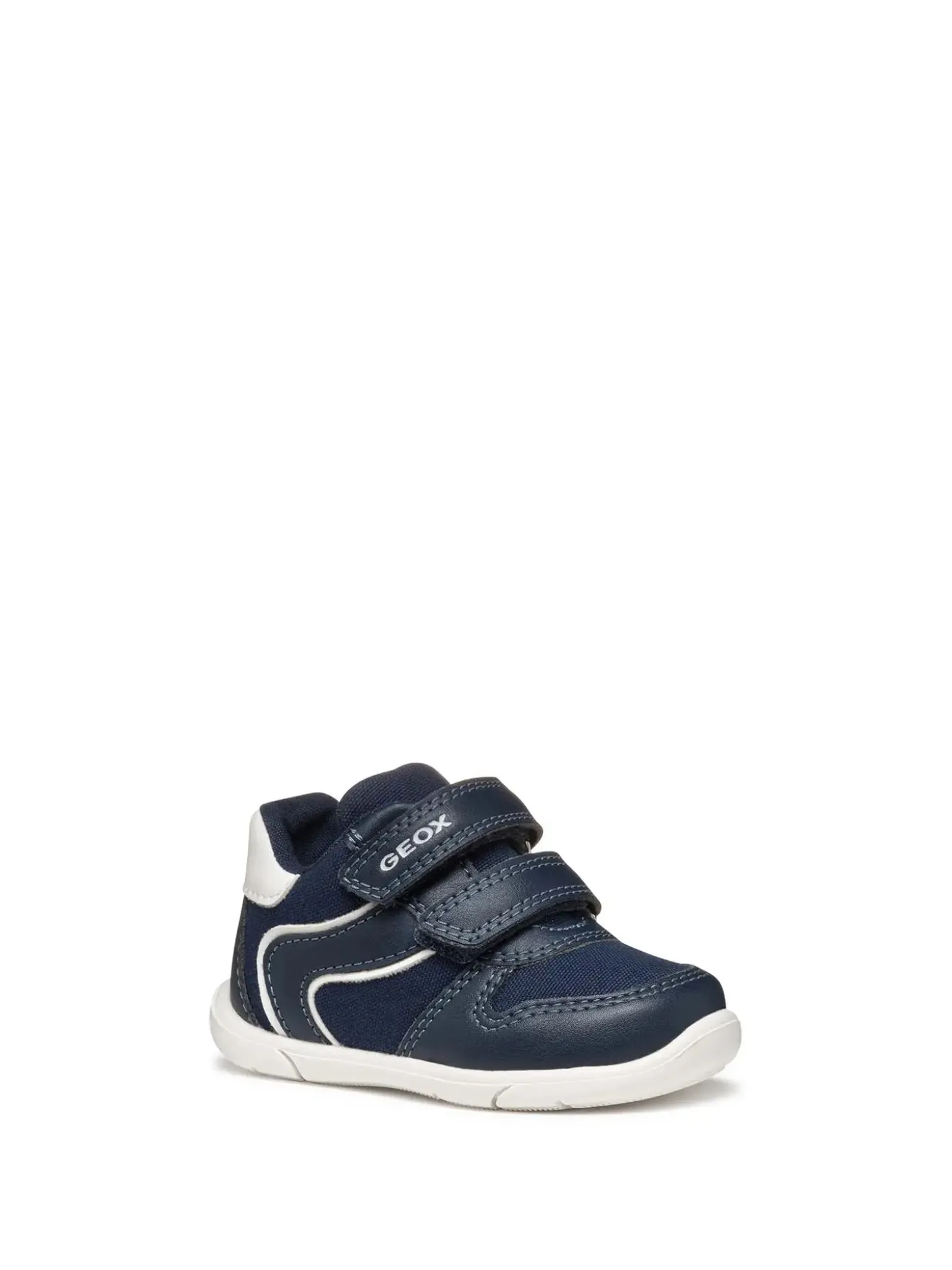 SNEAKERS BAMBINO - GEOX NAVY-BIANCO - B556CA 05410