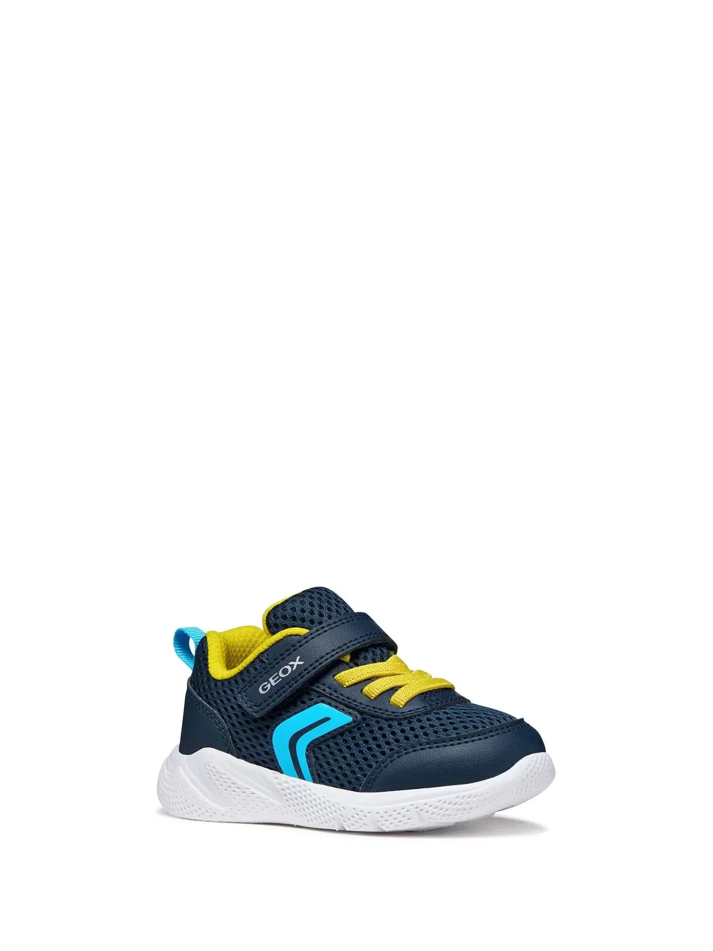 SNEAKERS BAMBINO - GEOX NAVY-GIALLO - B454UC 01454