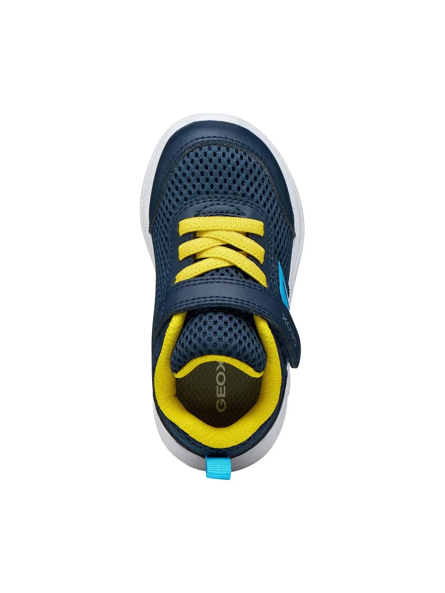 SNEAKERS BAMBINO - GEOX NAVY-GIALLO - B454UC 01454