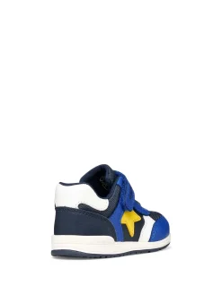 SNEAKERS BAMBINO - GEOX NAVY-GIALLO - B560RA 054FU