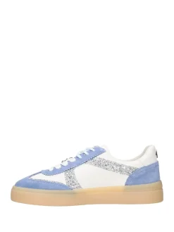 SNEAKERS DONNA - APE PAZZA BIANCO-BLU - S6IRIS02/GLI