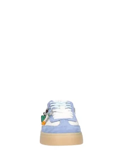 SNEAKERS DONNA - APE PAZZA BIANCO-BLU - S6IRIS02/GLI