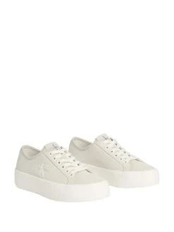 SNEAKERS DONNA - CALVIN KLEIN CREMA - HW0HW03088
