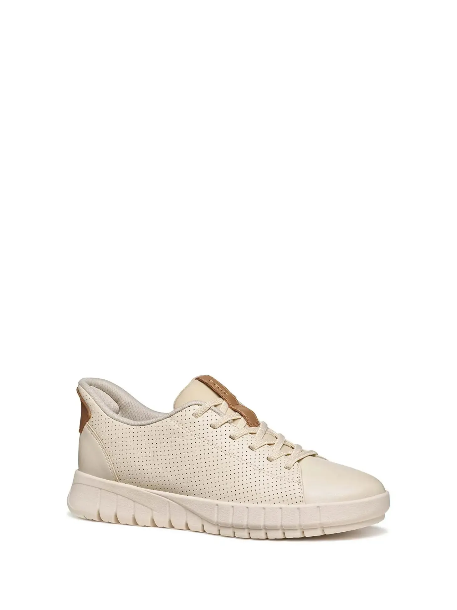 SNEAKERS DONNA - GEOX BEIGE - D657SC 09BBC