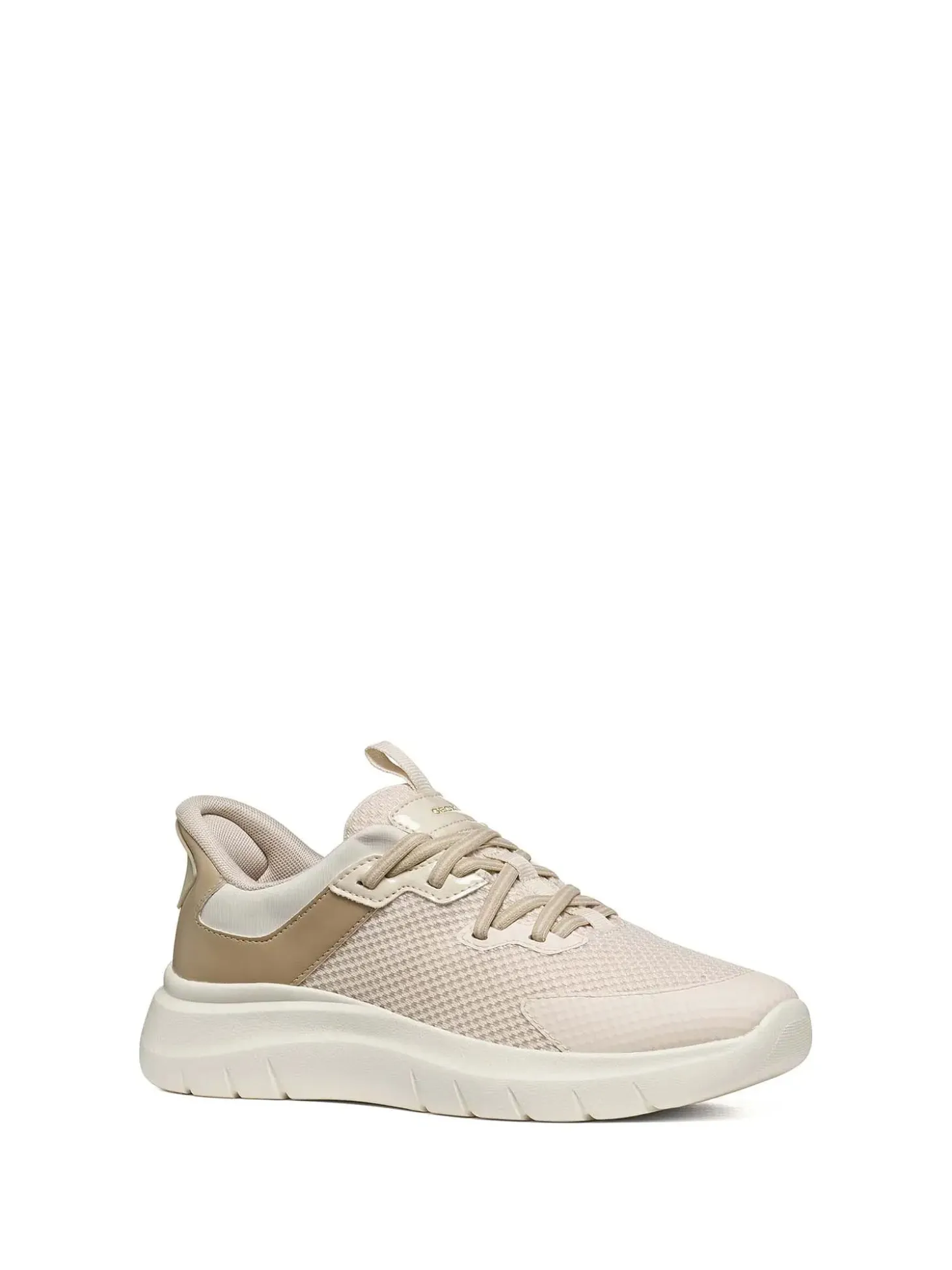 SNEAKERS DONNA - GEOX CREMA - D670JB 01402