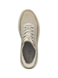 SNEAKERS DONNA - GEOX SABBIA-ORO - D567MA 06KNF