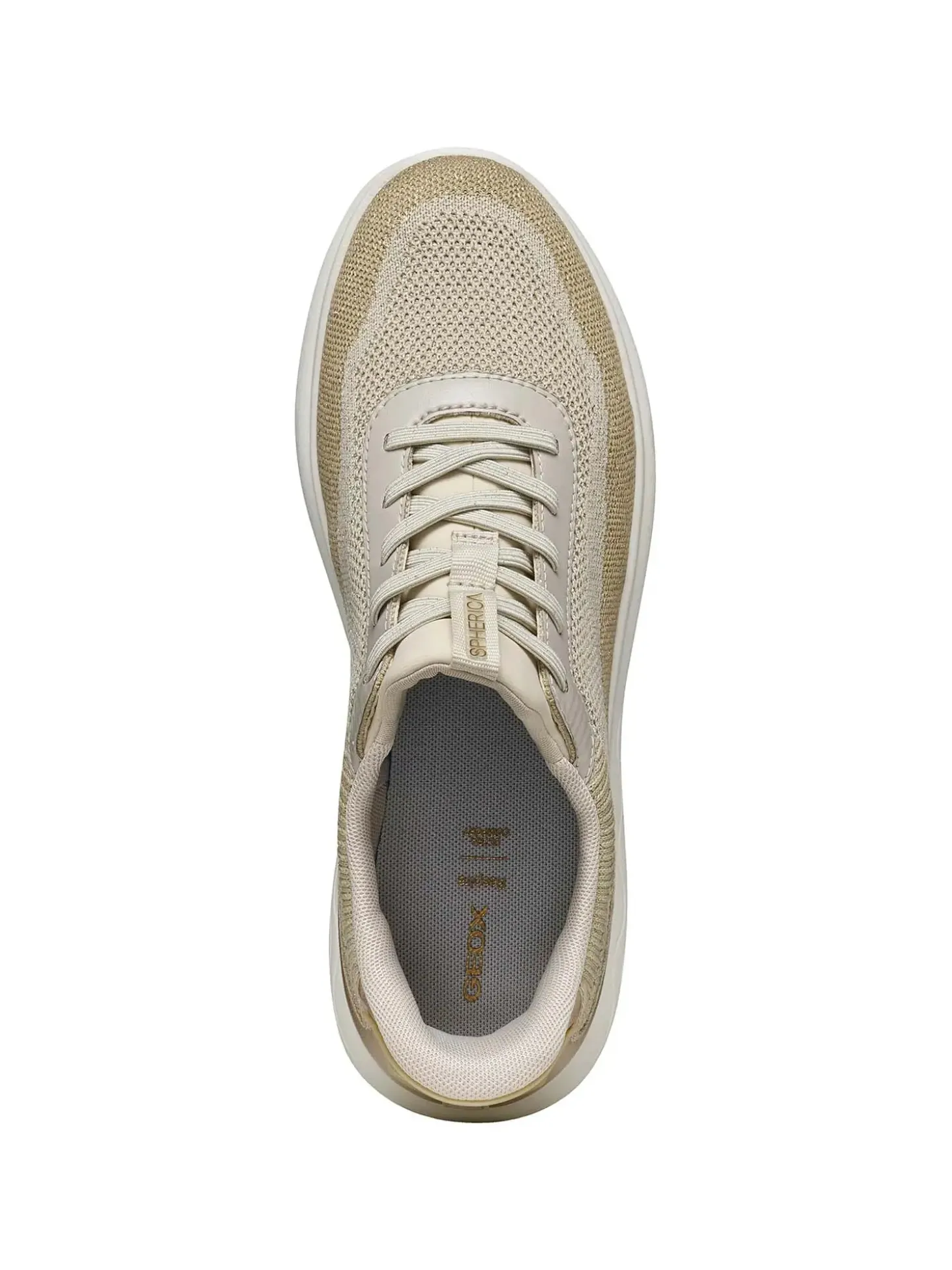 SNEAKERS DONNA - GEOX SABBIA-ORO - D567MA 06KNF