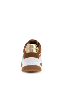 SNEAKERS DONNA - GUESS BEIGE-MARRONE - FLPBT3 FAL12