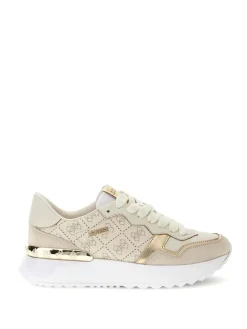 SNEAKERS DONNA - GUESS BEIGE-MARRONE - FLPVN5 FAL12