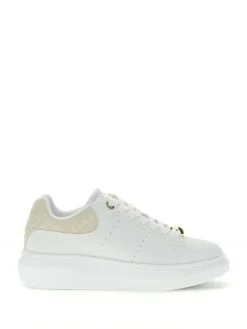 SNEAKERS DONNA - GUESS BIANCO-AVORIO - FLTFRE LEA12