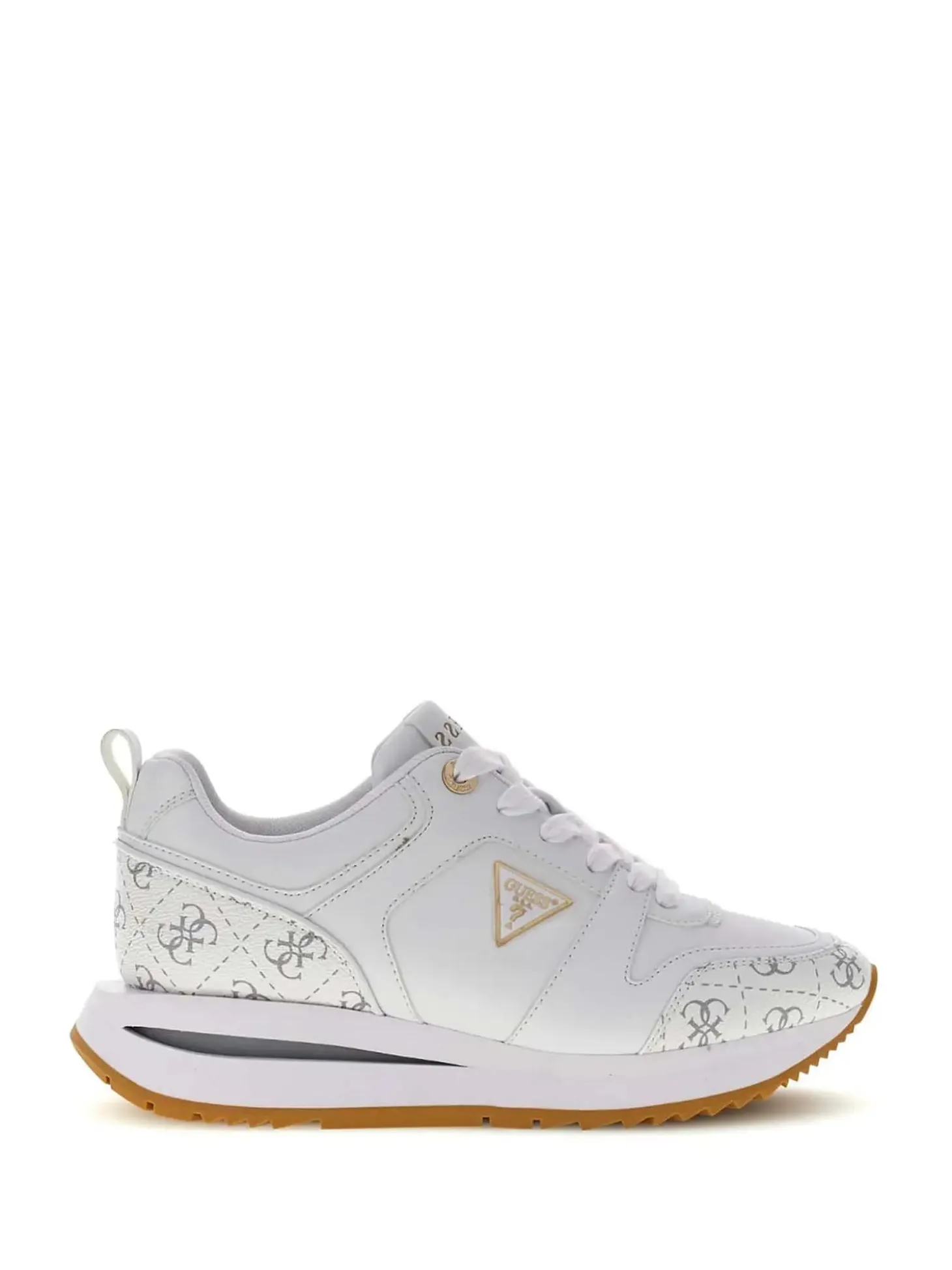 SNEAKERS DONNA - GUESS BIANCO-GRIGIO - FLTEVR ELE12