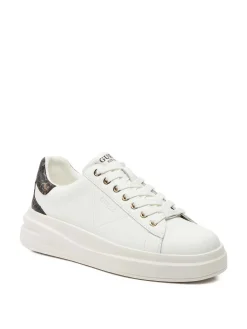 SNEAKERS DONNA - GUESS BIANCO-MARRONE - FLJELB FAL12