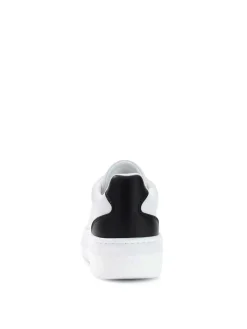 SNEAKERS DONNA - GUESS BIANCO-NERO - FLJFIO ELE12