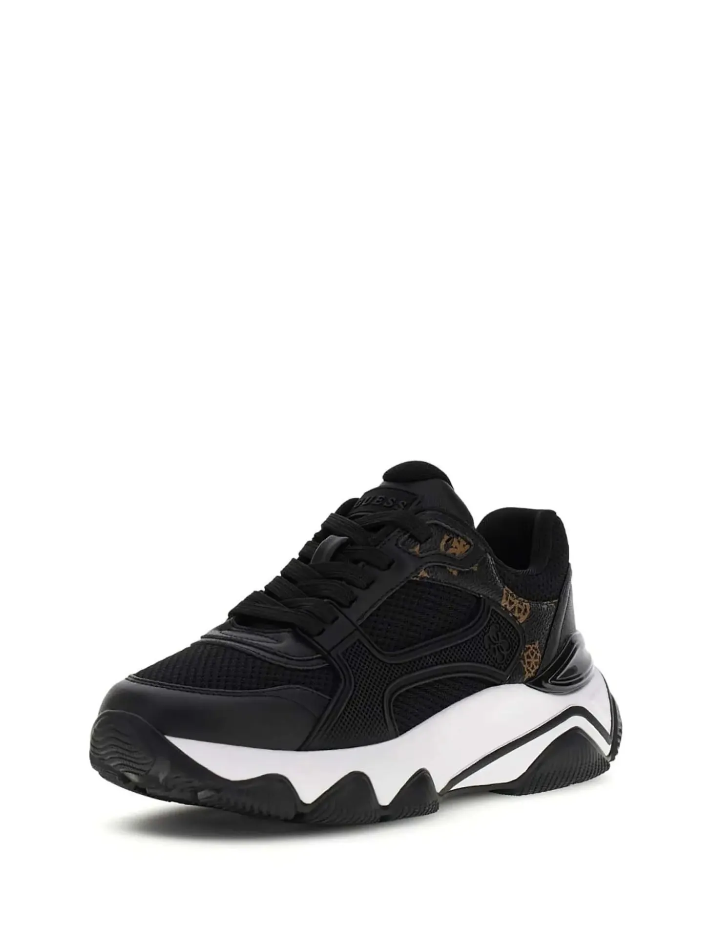 SNEAKERS DONNA - GUESS NERO - FLTMZZ ELE12