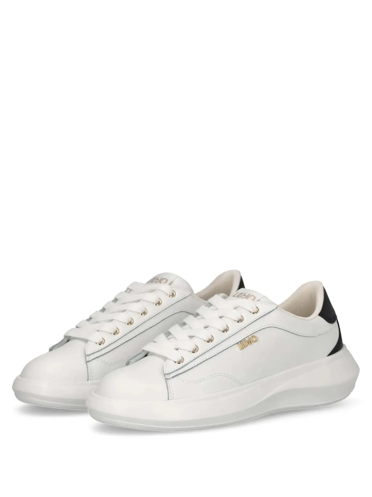 SNEAKERS DONNA - LIU-JO BIANCO-NERO - BA6069P0102