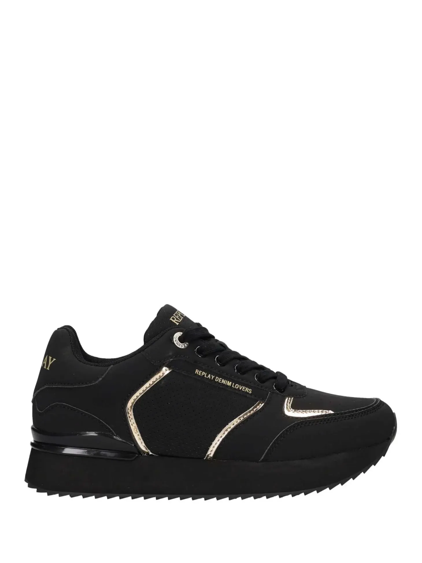 SNEAKERS DONNA - REPLAY NERO - RS630174S