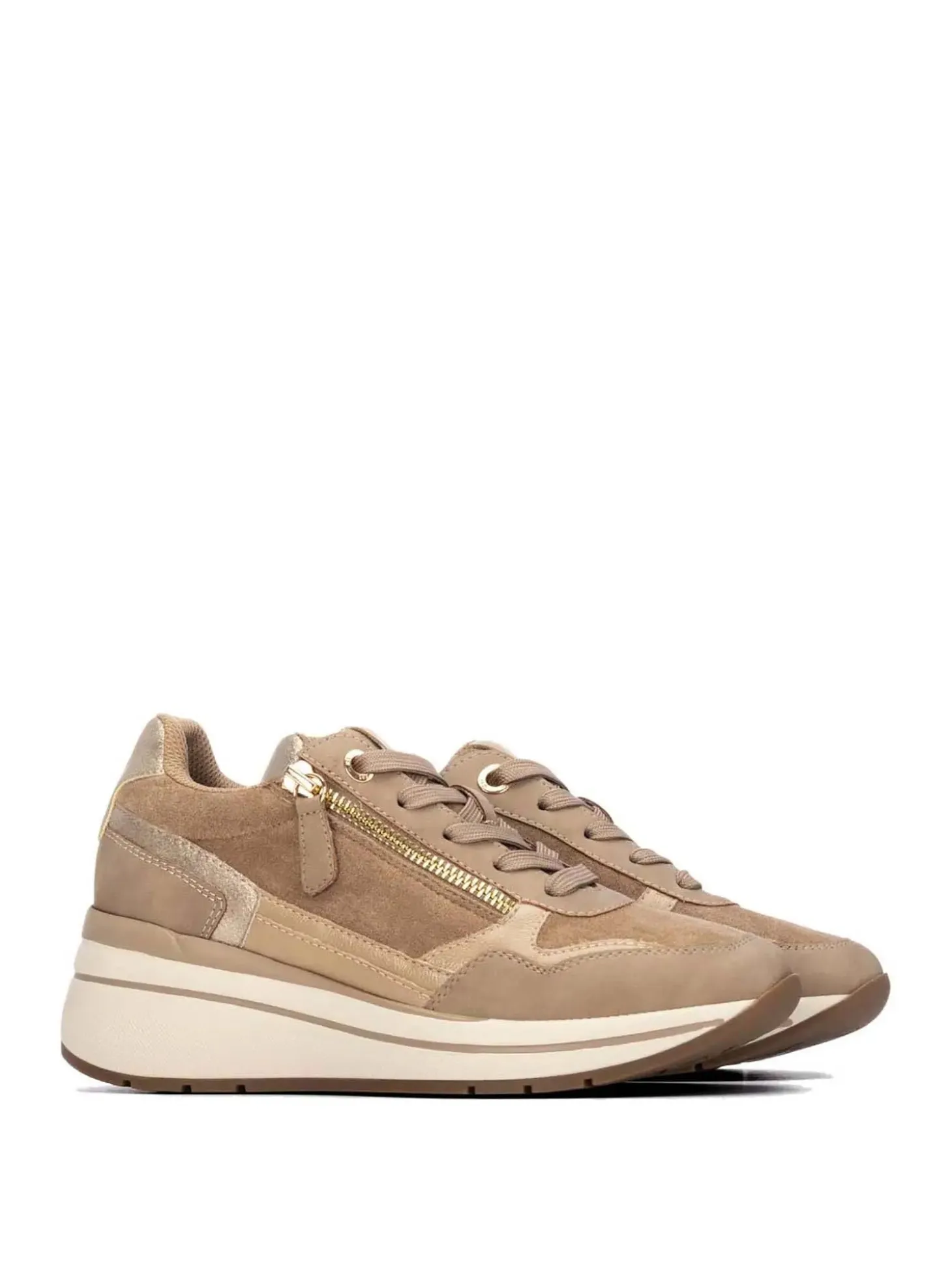 SNEAKERS DONNA - XTI BEIGE - 146169