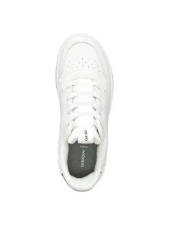 SNEAKERS RAGAZZA - GEOX BIANCO-NERO - J65NRA 05415