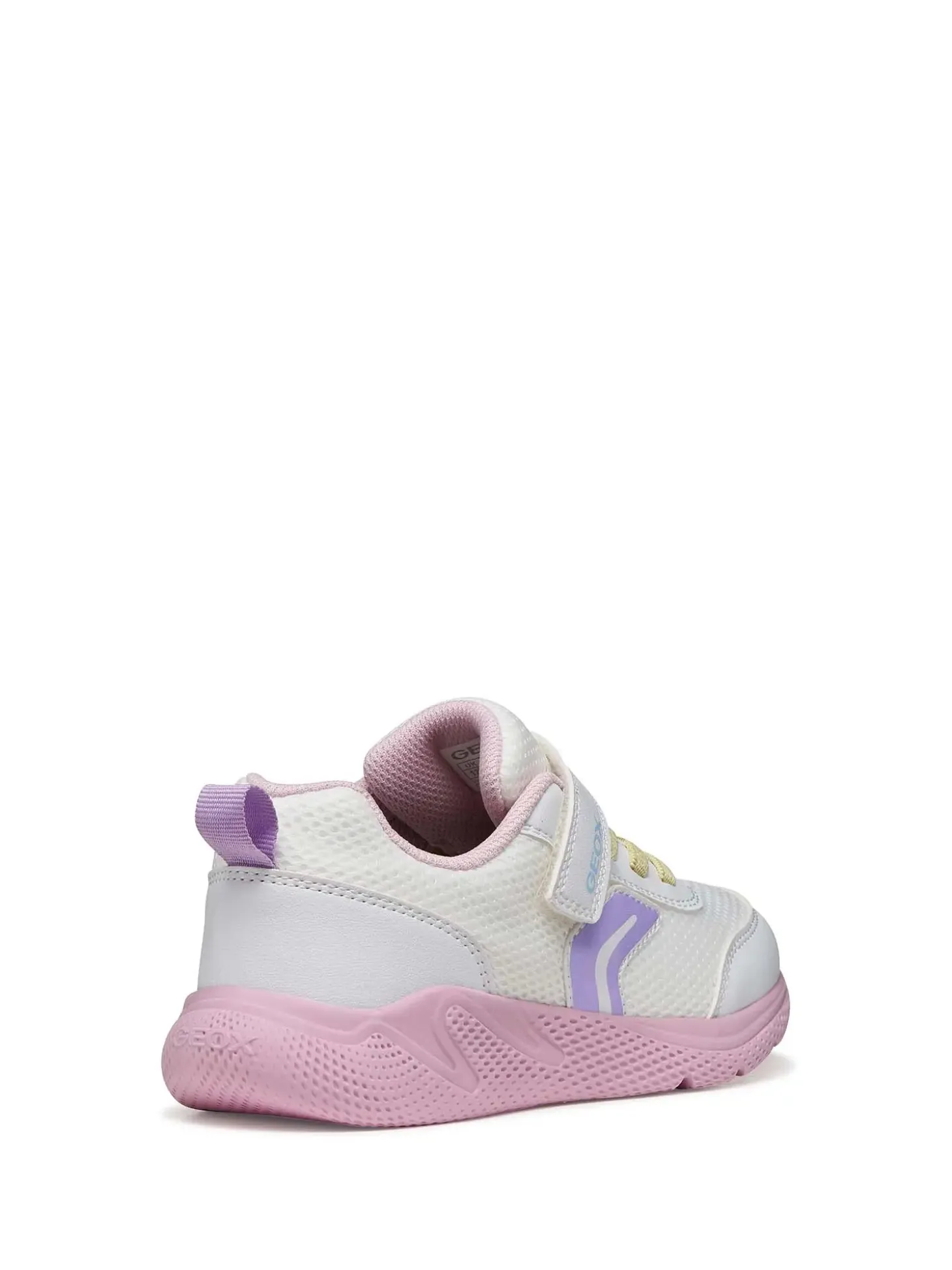 SNEAKERS RAGAZZA - GEOX BIANCO-ROSA - J36FWB 01454