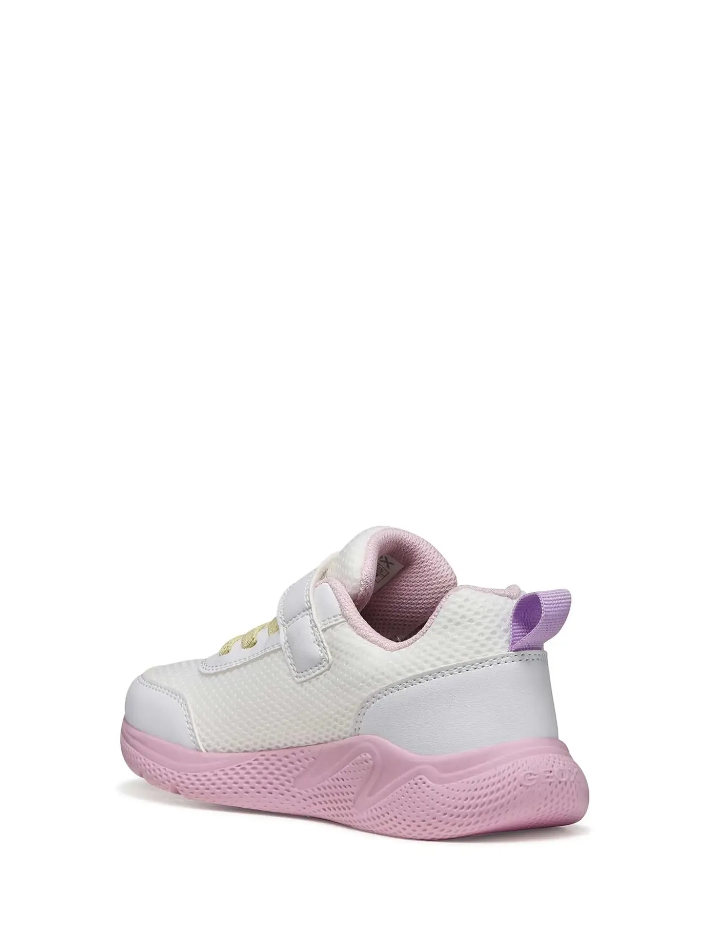SNEAKERS RAGAZZA - GEOX BIANCO-ROSA - J36FWB 01454