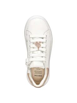 SNEAKERS RAGAZZA - GEOX BIANCO-ROSA - J65MRA 00085