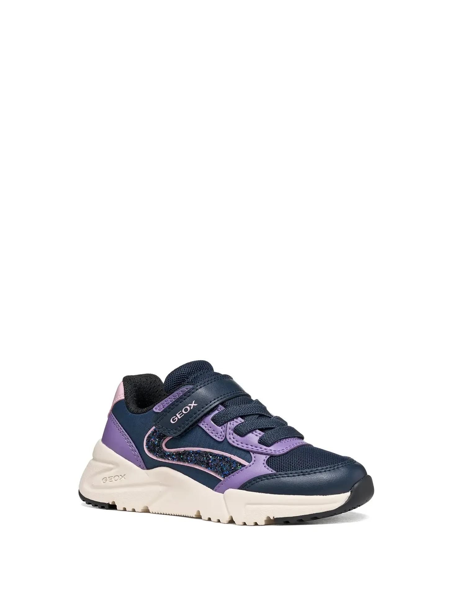 SNEAKERS RAGAZZA - GEOX NAVY-LILLA - J46M2A 0FU54