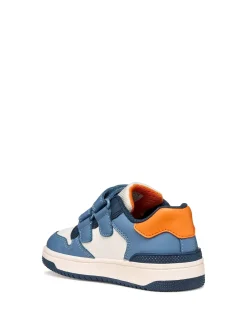 SNEAKERS RAGAZZO - GEOX BIANCO-BLU - J46LQA 000BC