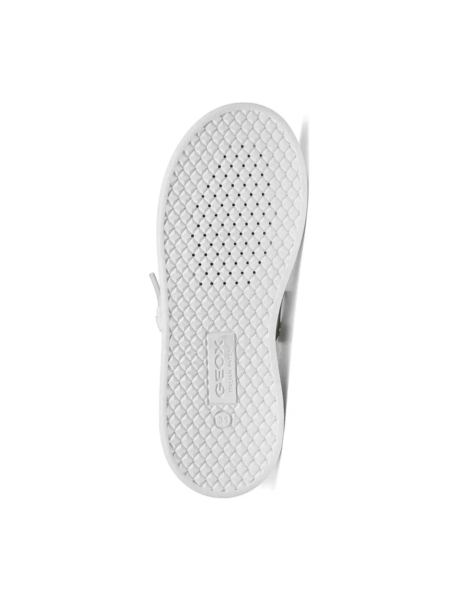 SNEAKERS RAGAZZO - GEOX BIANCO-NERO - J66LRD 05402