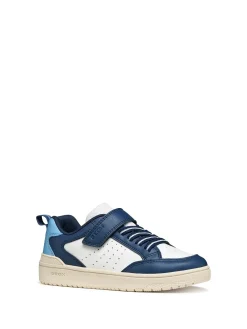 SNEAKERS RAGAZZO - GEOX BIANCO-NAVY - J45LQA 000BC