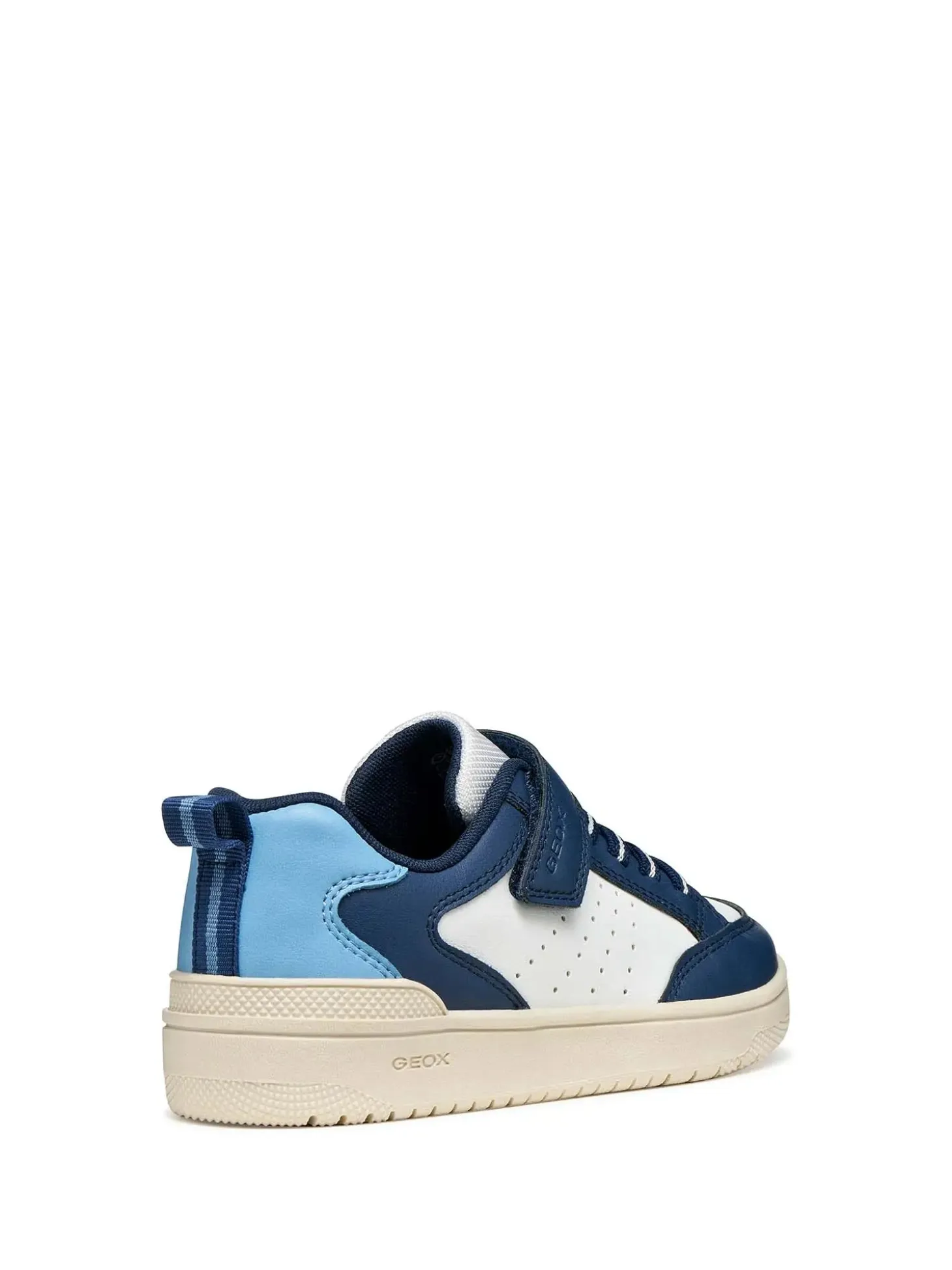 SNEAKERS RAGAZZO - GEOX BIANCO-NAVY - J45LQA 000BC