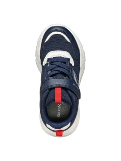 SNEAKERS RAGAZZO - GEOX NAVY-ROSSO - J55MQB 01454