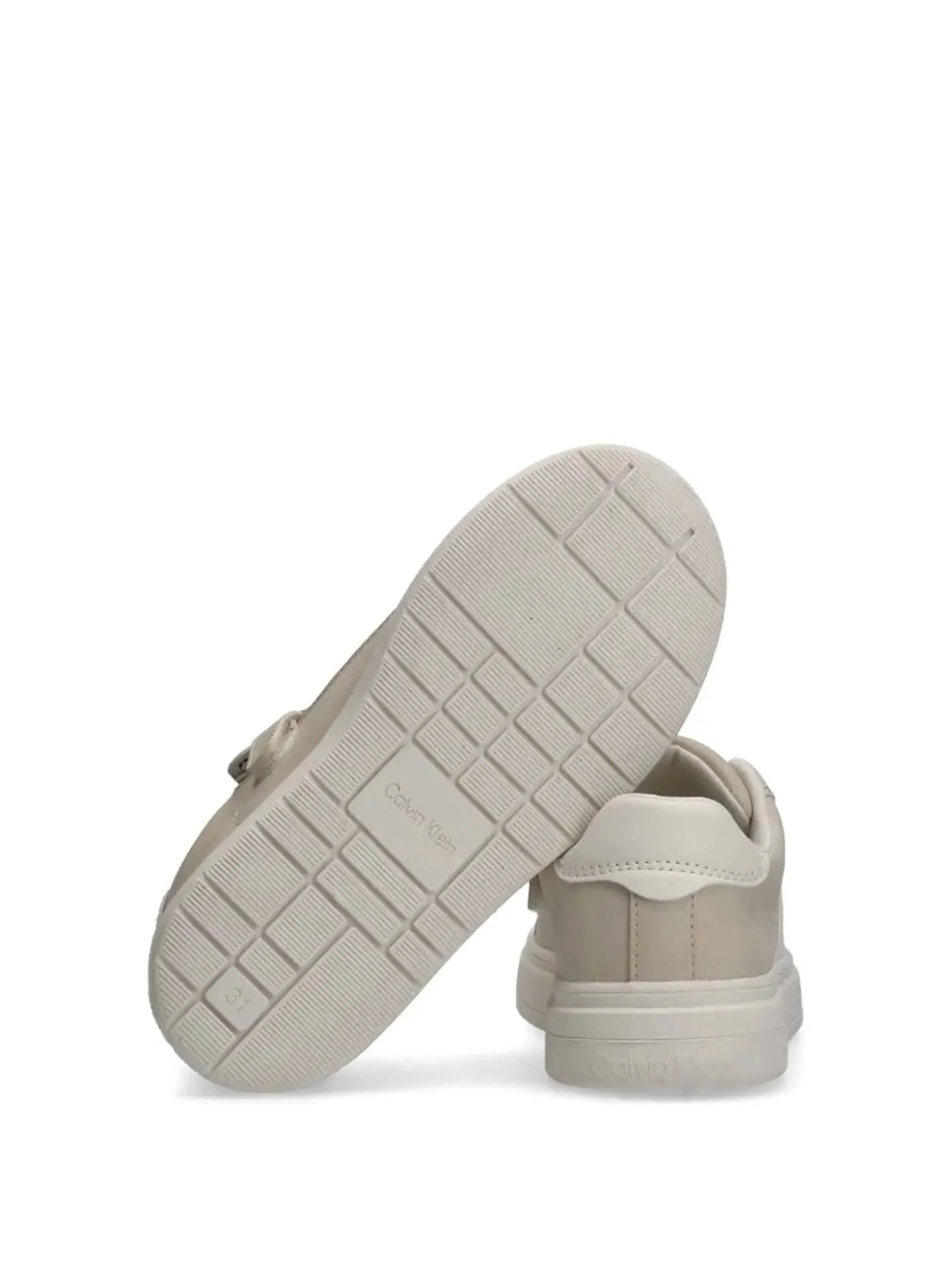 SNEAKERS UNISEX - CALVIN KLEIN BEIGE-BIANCO - V3X9-83292-1269