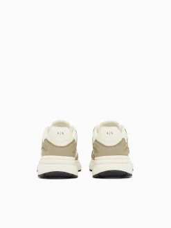 SNEAKERS UOMO - ARMANI EXCHANGE VERDE-BIANCO - XM002635 AF19388
