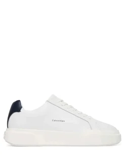 SNEAKERS UOMO - CALVIN KLEIN BIANCO-NAVY - YM0YM01344