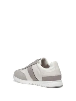 SNEAKERS UOMO - GEOX BIANCO-GRIGIO - U651JB 011EK