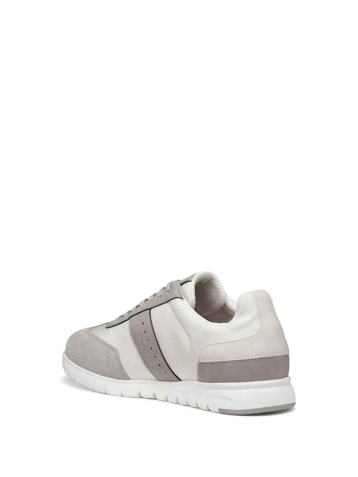 SNEAKERS UOMO - GEOX BIANCO-GRIGIO - U651JB 011EK