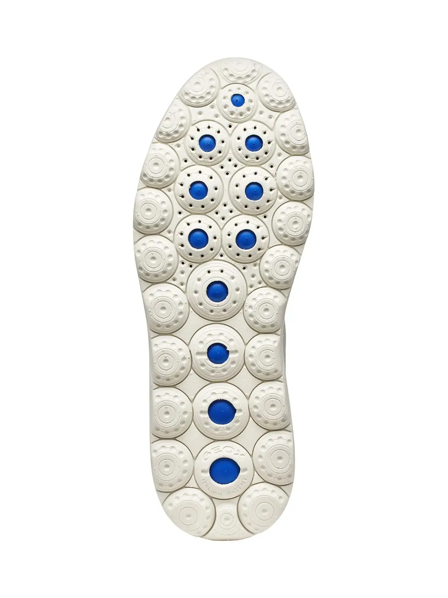 SNEAKERS UOMO - GEOX BIANCO-MARRONE - U65MPE 06KEK
