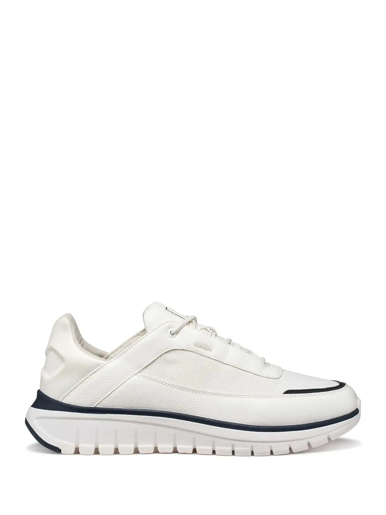 SNEAKERS UOMO - GEOX BIANCO-NAVY - U65N4D 0BU11