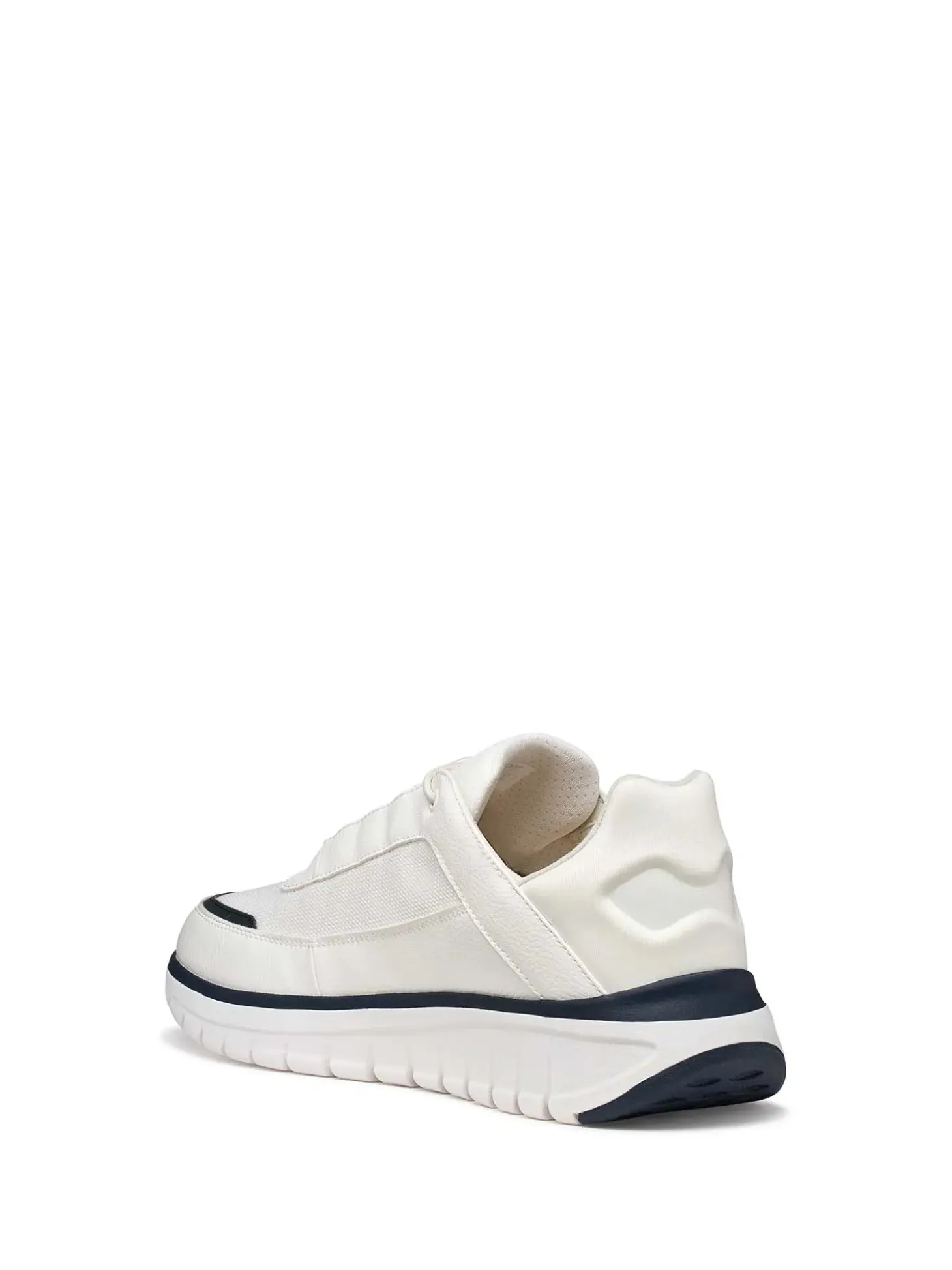 SNEAKERS UOMO - GEOX BIANCO-NAVY - U65N4D 0BU11