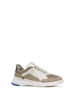 SNEAKERS UOMO - GEOX BIANCO-SABBIA - U659KA 0EK14