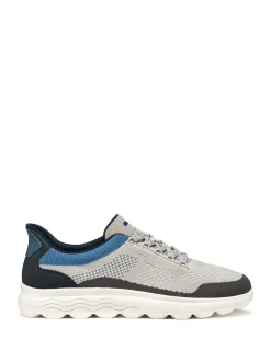 SNEAKERS UOMO - GEOX GRIGIO-NAVY - U65MPE 06KEK