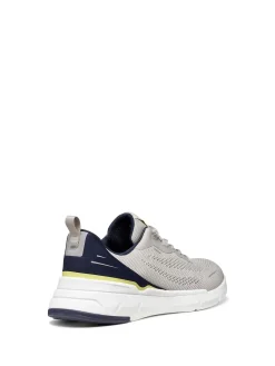 SNEAKERS UOMO - GEOX GRIGIO-NAVY - U65N8B 06K15