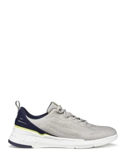 SNEAKERS UOMO - GEOX GRIGIO-NAVY - U65N8B 06K15