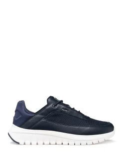 SNEAKERS UOMO - GEOX NAVY-BIANCO - U65N4D 0BU11